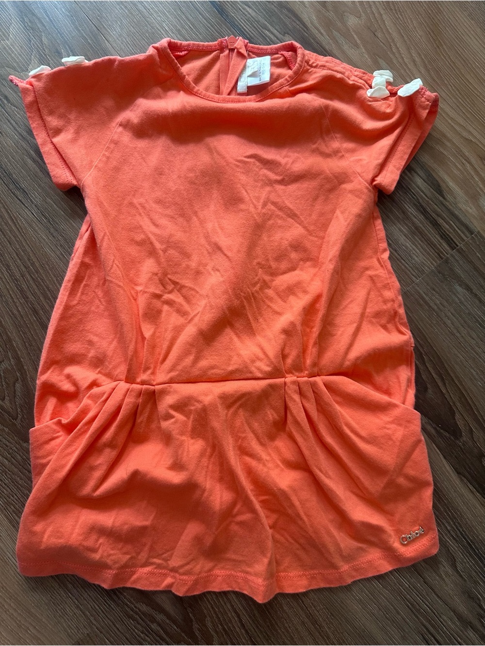 Chloe - Orange Girl Dress